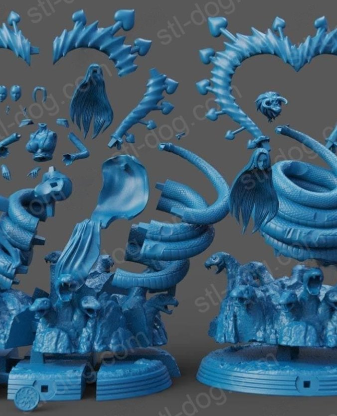 海贼王 女帝 3D打印图纸